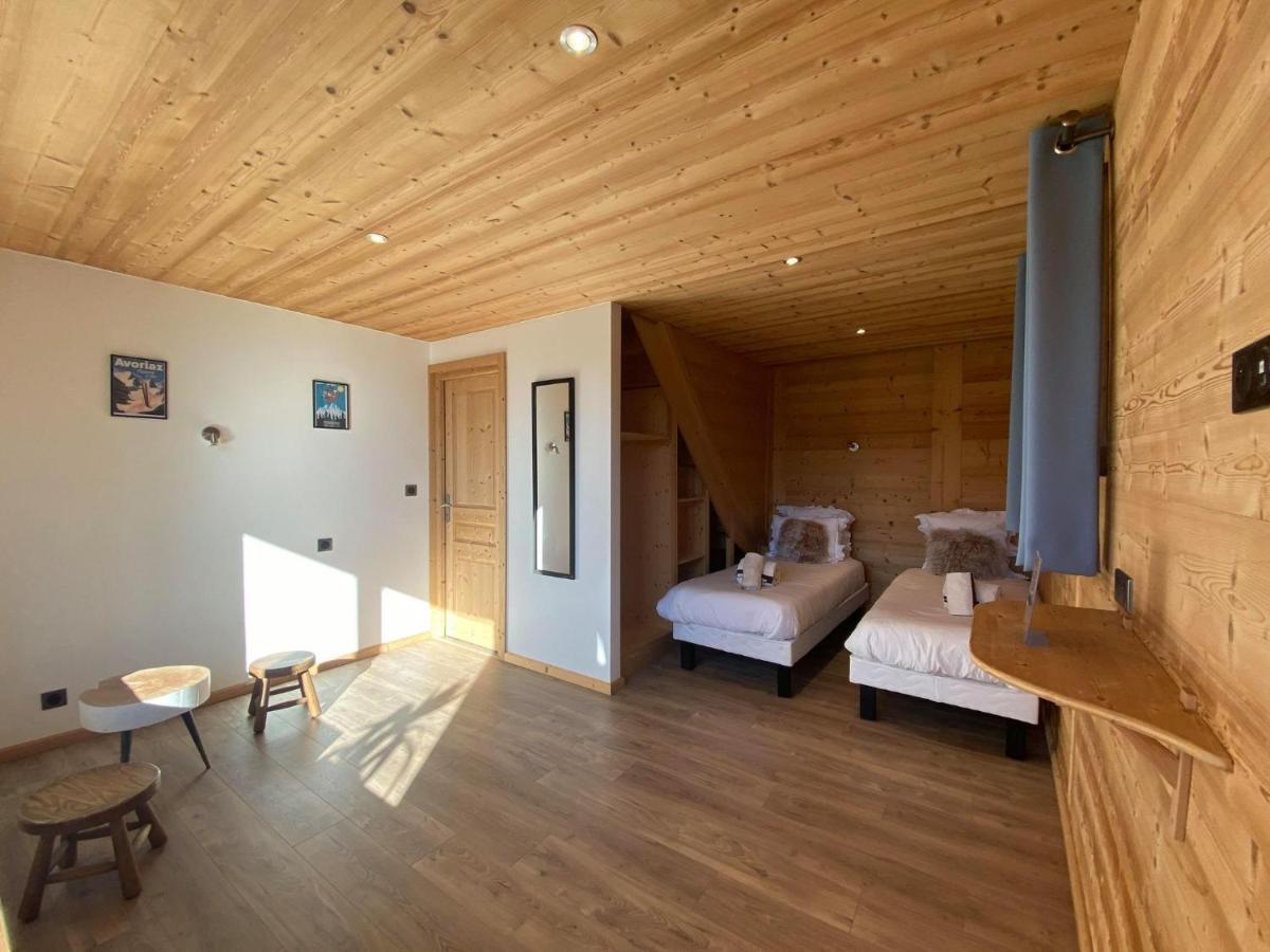 Azalée, Chalet de Luxe - Propriétés Mont Amour Montriond Exterior foto