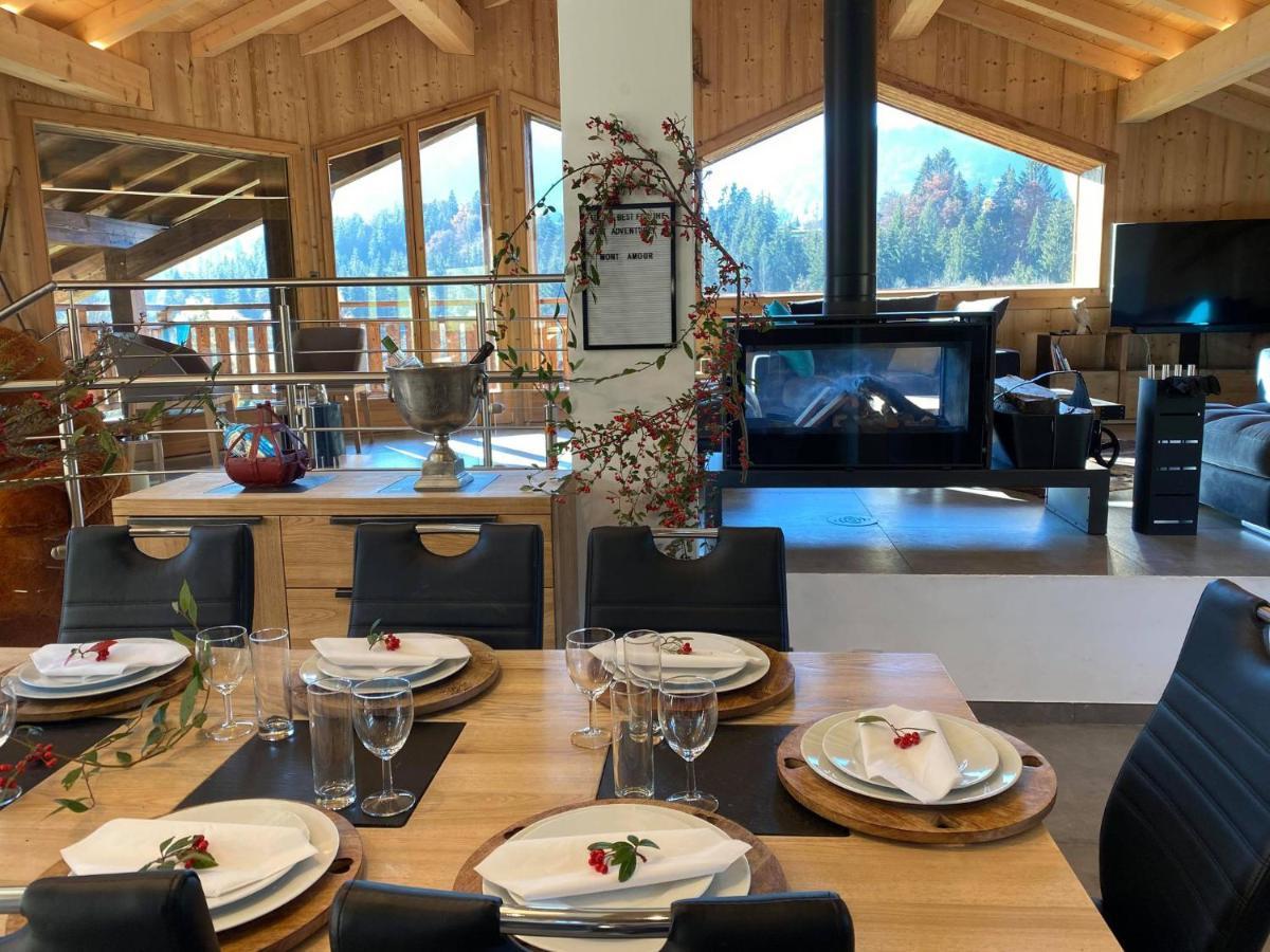 Azalée, Chalet de Luxe - Propriétés Mont Amour Montriond Exterior foto