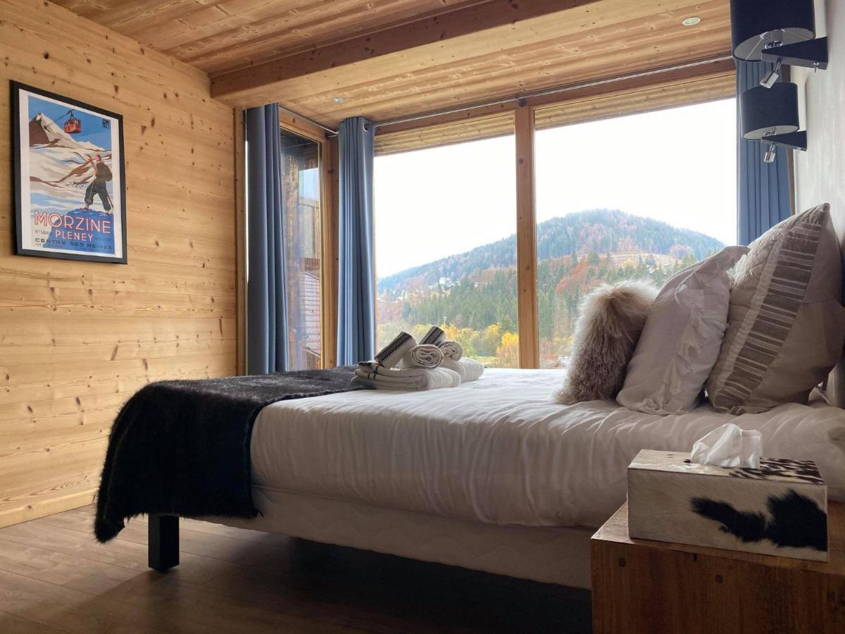 Azalée, Chalet de Luxe - Propriétés Mont Amour Montriond Exterior foto
