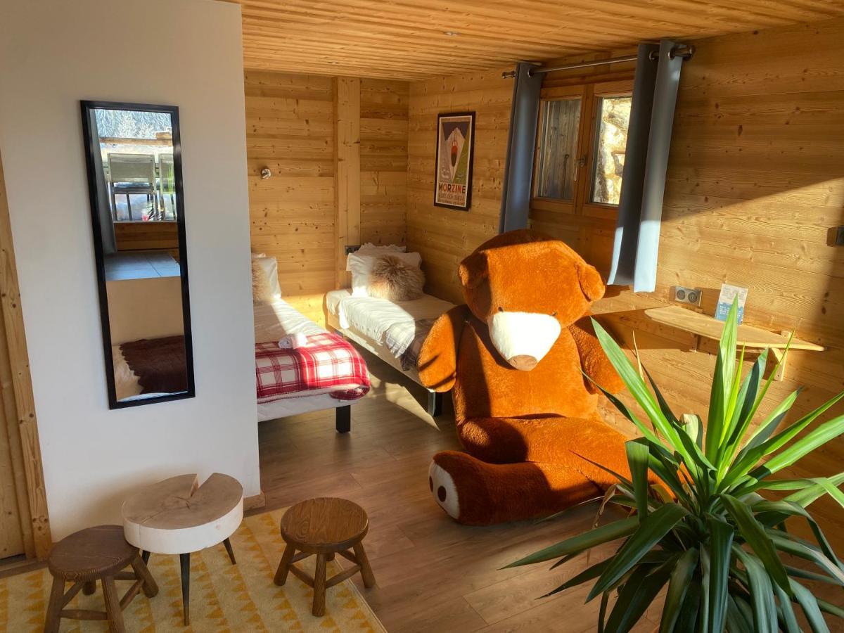 Azalée, Chalet de Luxe - Propriétés Mont Amour Montriond Exterior foto