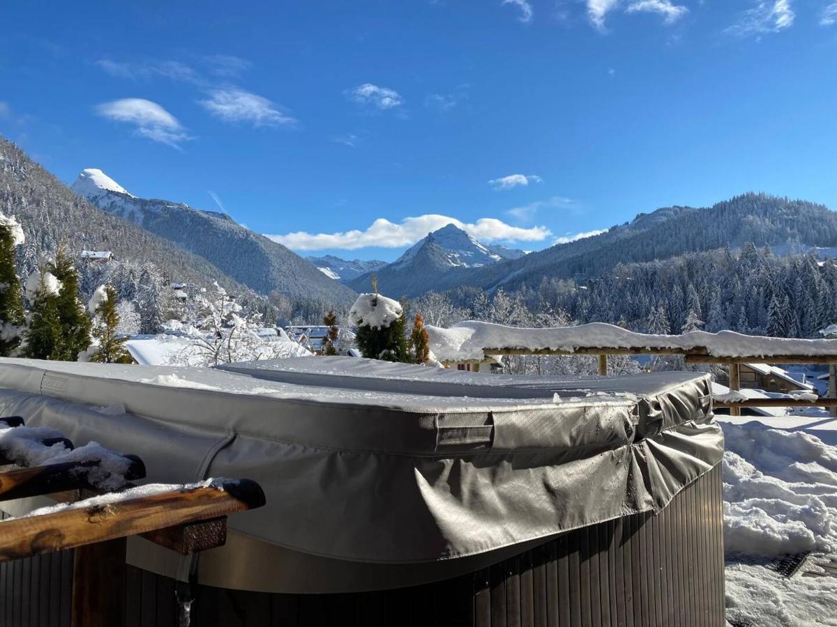 Azalée, Chalet de Luxe - Propriétés Mont Amour Montriond Exterior foto