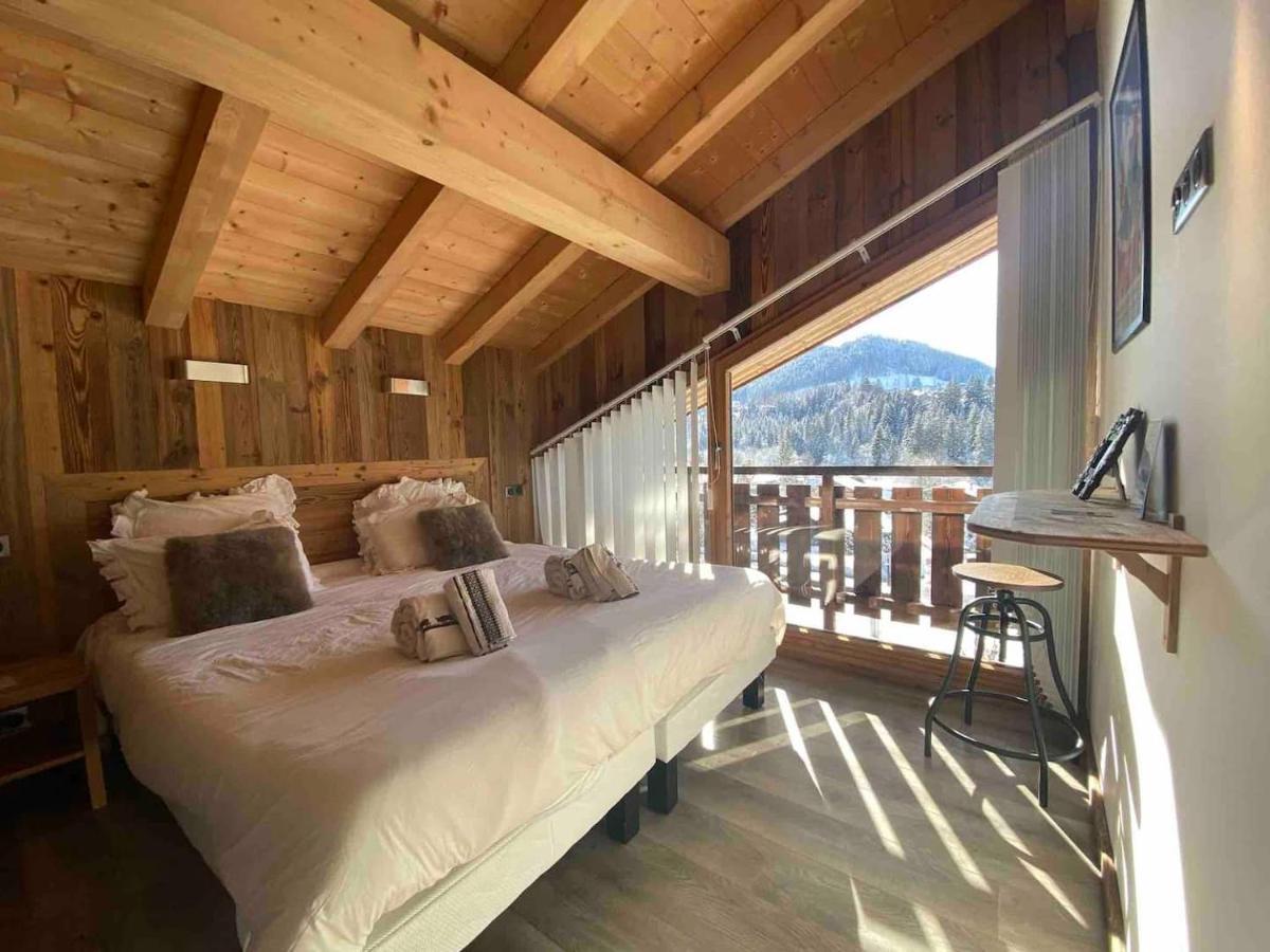 Azalée, Chalet de Luxe - Propriétés Mont Amour Montriond Exterior foto