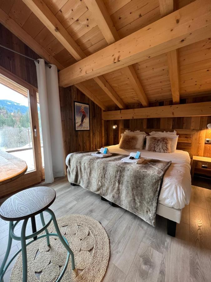 Azalée, Chalet de Luxe - Propriétés Mont Amour Montriond Exterior foto