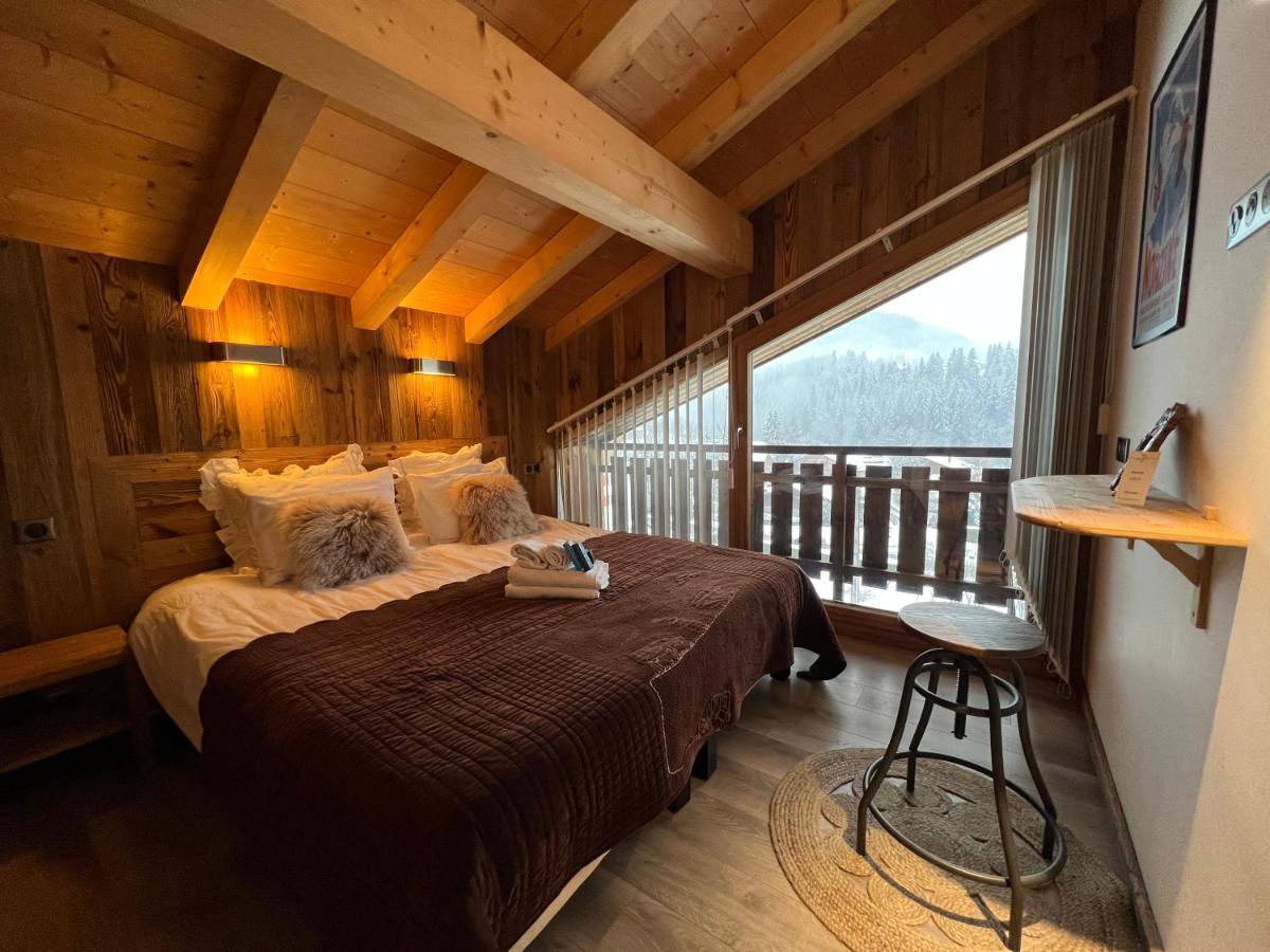 Azalée, Chalet de Luxe - Propriétés Mont Amour Montriond Exterior foto